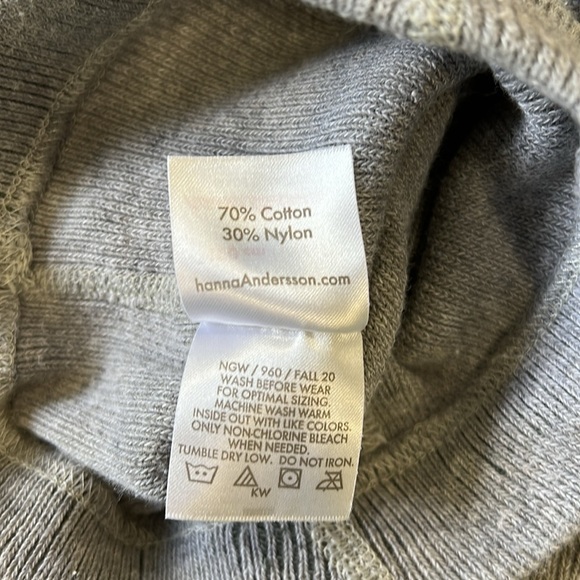 Set of two gray cable knit tights - Picture 4 of 7